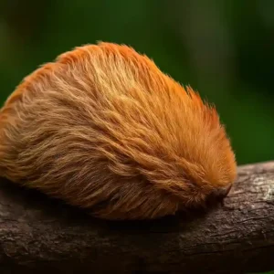 Não toque! Esse bicho fofo pode causar queimaduras graves Não toque! Esse bicho fofo pode causar queimaduras graves