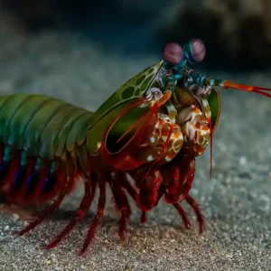 Mais rápidos que a luz? O movimento relâmpago do camarão-mantis O movimento relâmpago do camarão-mantis