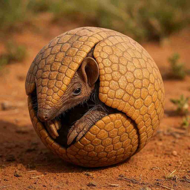 O tatu-bola tem um segredo que você não conhece