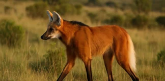 Por que o lobo-guará tem pernas tão compridas e o que isso revela sobre seu habitat