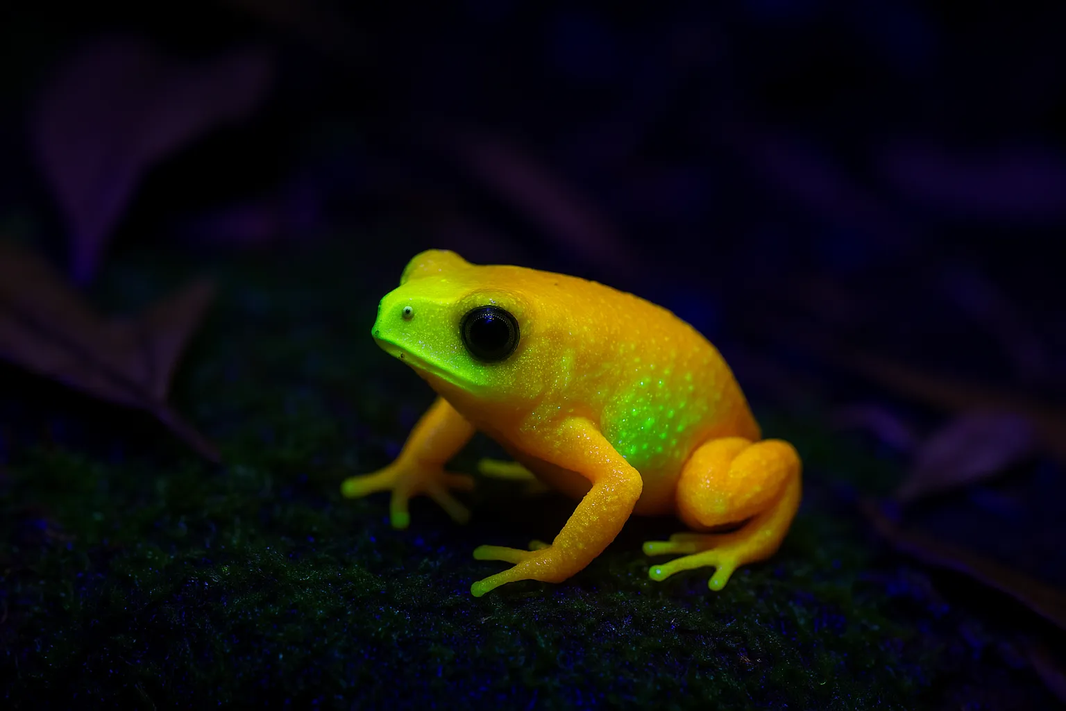Conheça o sapo fluorescente da Serra da Mantiqueira: uma joia da Mata Atlântica 1 sapo-pingo-de-ouro (Brachycephalus rotenbergae)
