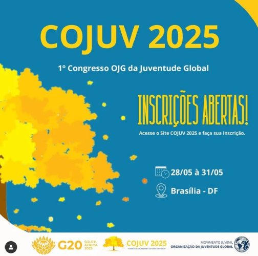 Brasília recebe o 1º Congresso da Juventude Global (COJUV 2025), um chamado à ação para jovens transformadores 3 COJUV