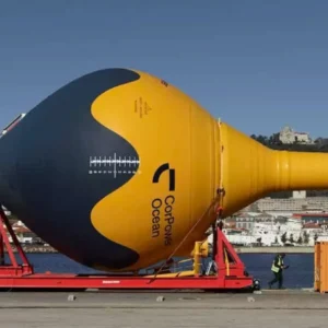 Bóia inspirada no coração humano transforma ondas do mar em energia limpa em Portugal ondas