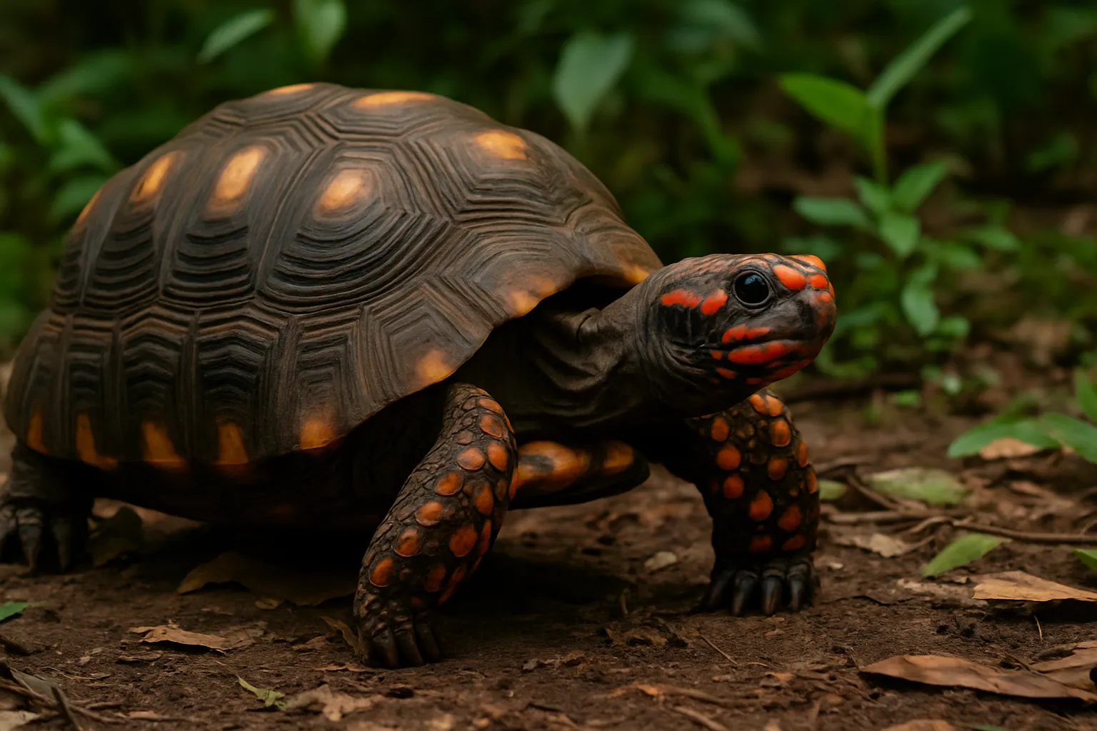 Veja-onde-vive-o-jabuti-piranga-e-o-que-ele-come-na-natureza Veja onde vive o jabuti-piranga e o que ele come na natureza