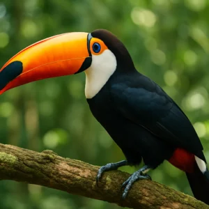 Você sabia como o tucano-toco espalha sementes por onde passa? Você sabia como o tucano-toco espalha sementes por onde passa