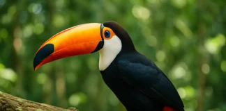 Você sabia como o tucano-toco espalha sementes por onde passa