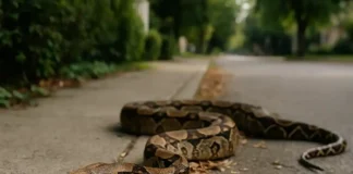 Você sabia que a jiboia é aliada no controle de pragas urbanas