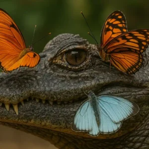 Você sabia que algumas borboletas bebem lágrimas de outros animais? Você sabia que algumas borboletas bebem lágrimas de outros animais