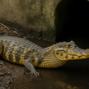 Você sabia que o jacaré-de-papo-amarelo consegue viver até em esgotos? Você sabia que o jacaré-de-papo-amarelo consegue viver até em esgotos