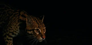 A estratégia da jaguatirica para caçar no escuro é digna de filme