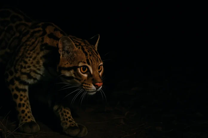 A estratégia da jaguatirica para caçar no escuro é digna de filme