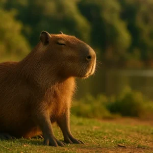 5 motivos para a capivara ser o animal mais zen do Brasil 5 motivos para a capivara ser o animal mais zen do Brasil