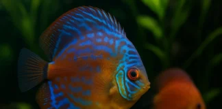 Acará-disco tem 3 cores e 1 comportamento parental impressionante