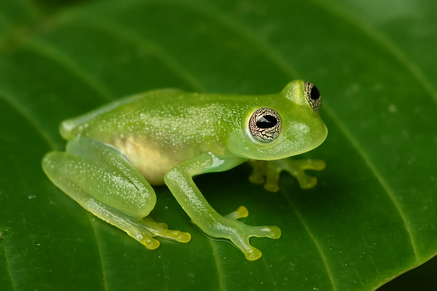 Como a perereca-de-vidro usa a transparência como estratégia de defesa 1 Como a perereca-de-vidro usa a transparência como estratégia de defesa