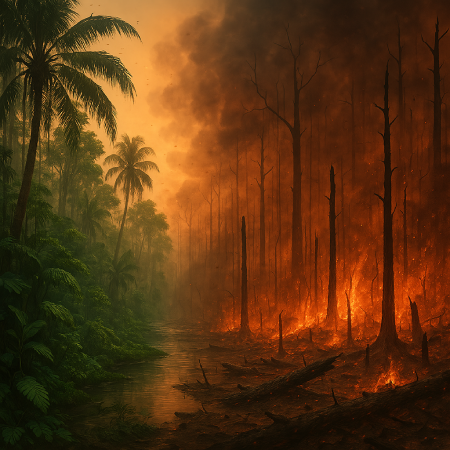 Copilot_20250530_172247 Florestas tropicais americanas lutam contra o relógio das mudanças climáticas