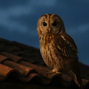 Coruja apareceu no telhado? Entenda o que significa e se há risco Coruja apareceu no telhado Entenda o que significa e se há risco