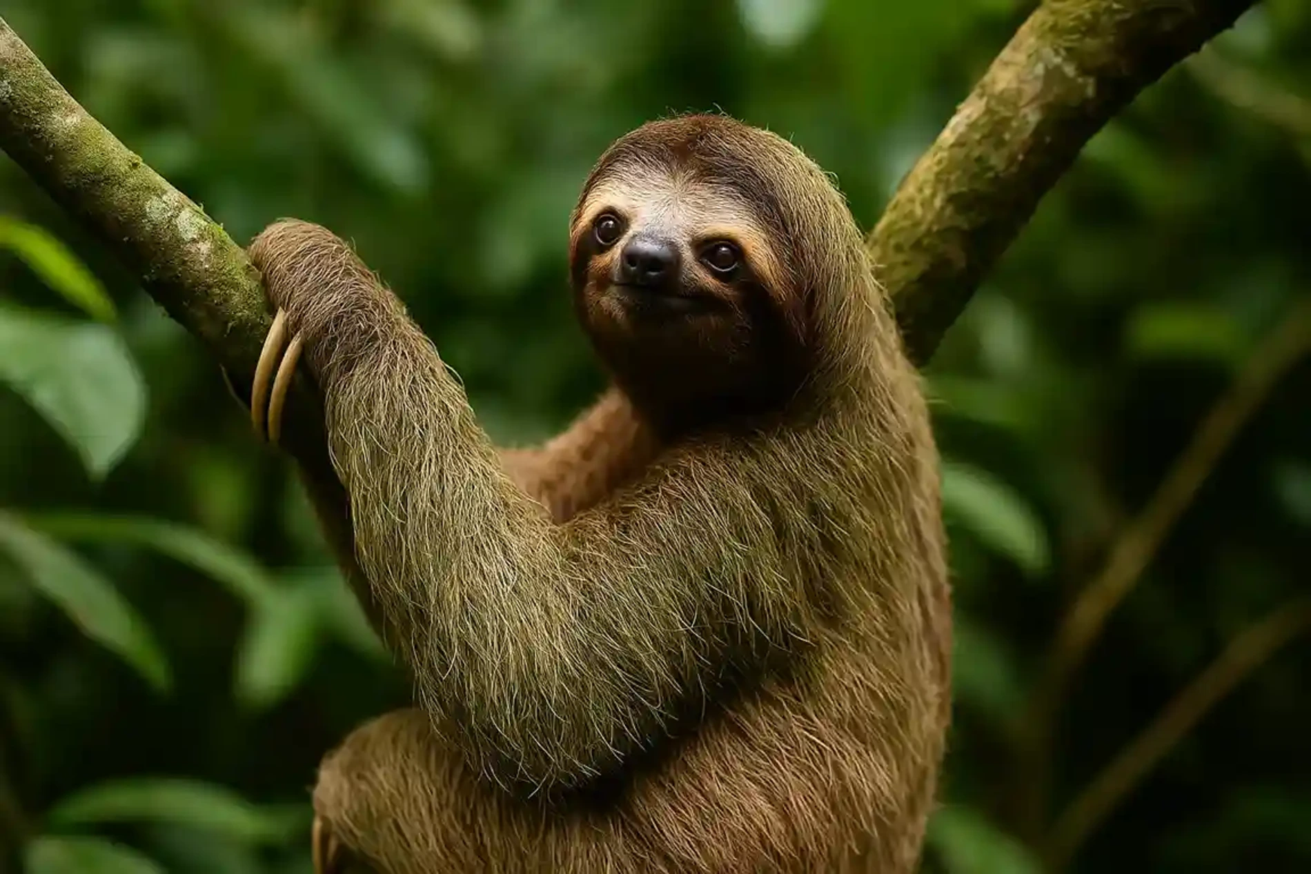 Descubra-3-vantagens-surpreendentes-da-lentidao-do-bicho-preguica-1 Animais sagrados da Amazônia e seus mistérios protetores