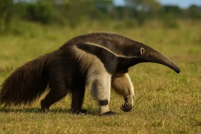 Dieta do tamanduá-bandeira além de formigas, o que mais ele come ao longo do dia