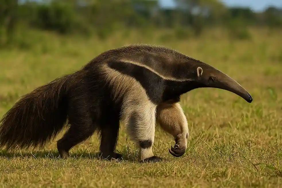 Dieta do tamanduá-bandeira: além de formigas, o que mais ele come ao longo do dia 2 Dieta do tamanduá-bandeira além de formigas, o que mais ele come ao longo do dia