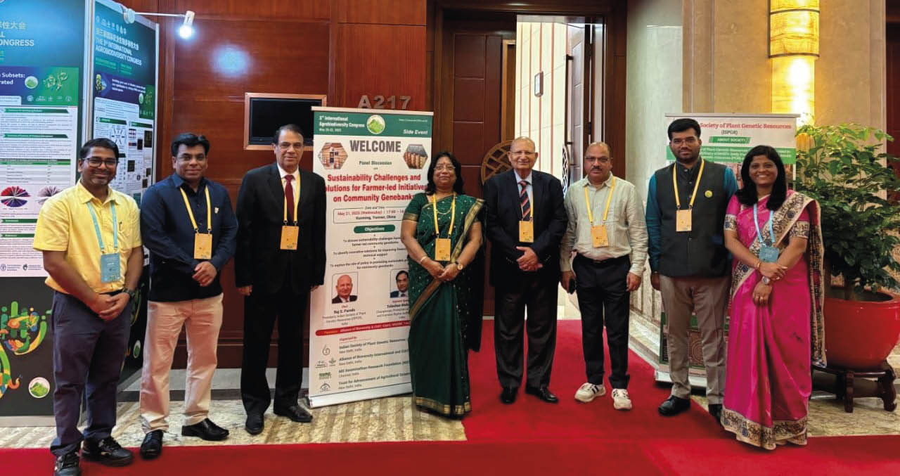 Durante o 3º Congresso Internacional de Agrobiodiversidade