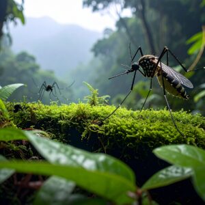 Descubra como os mosquitos são fundamentais para a Amazônia como polinizadores, recicladores e alimentos para a fauna