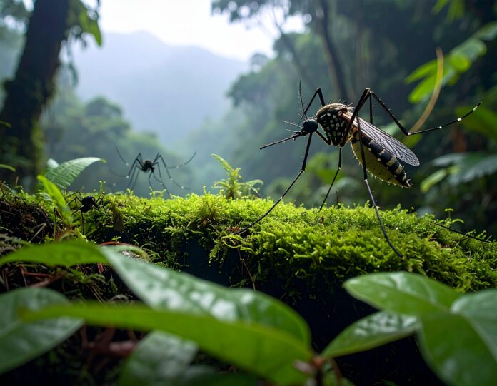 Descubra como os mosquitos são fundamentais para a Amazônia como polinizadores, recicladores e alimentos para a fauna