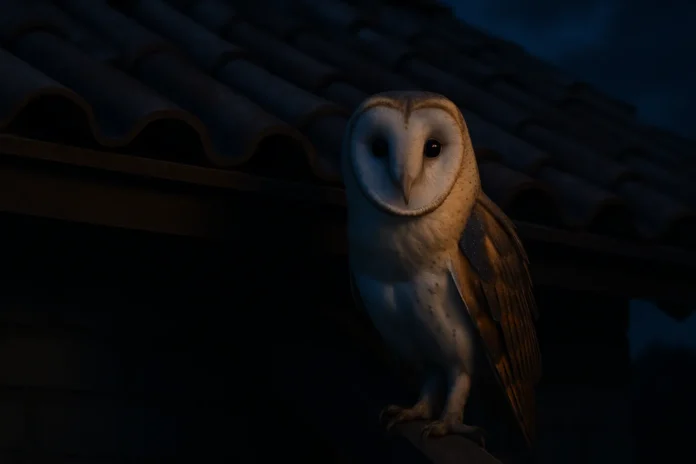 O que acontece quando a coruja-das-torres escolhe o telhado da sua casa como lar