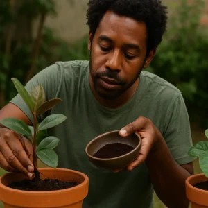 O que acontece quando você usa borra de café nas suas plantas