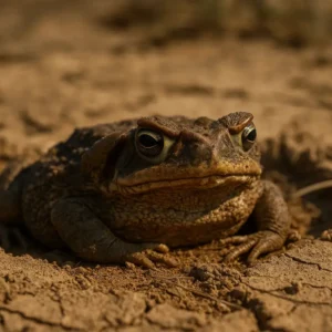 O que o sapo-cururu faz para sobreviver à seca sem sair do lugar