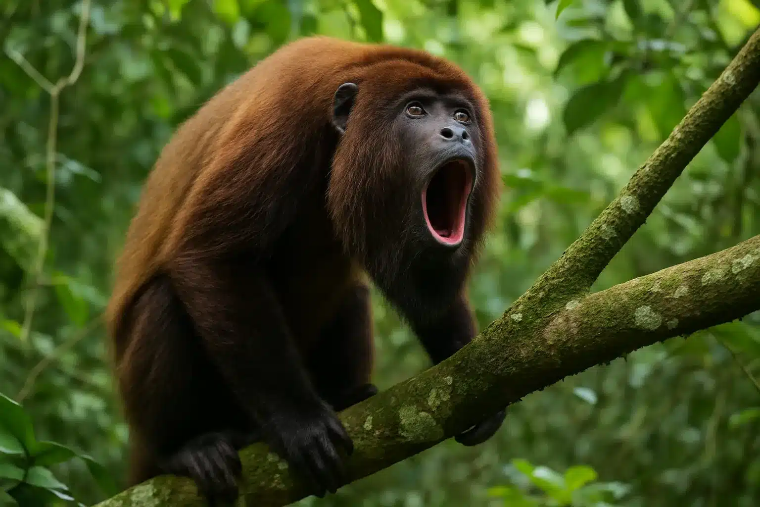 O-som-do-bugio-que-pode-ser-ouvido-a-5-km-veja-o-que-isso-revela-sobre-o-animal-2 O som do bugio que é ouvido a 5 km e revela segredos da floresta