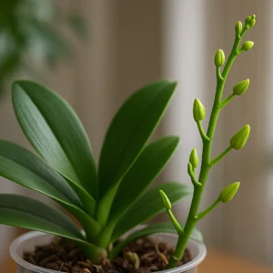 Orquídea com brotos novos e sem flor? Veja o que pode estar travando a floração Orquídeas com brotos novos e sem flor