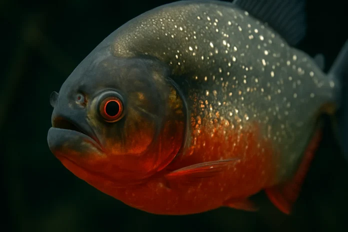 Piranha-vermelha conheça as suas 2 táticas de sobrevivência em grupo