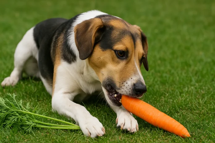 Pode dar cenoura para cachorro Veja os benefícios e os riscos