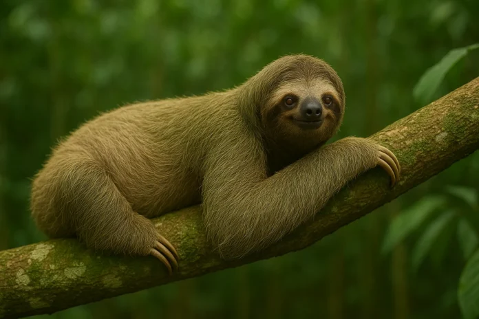 Por que o bicho-preguiça só desce da árvore uma vez por semana