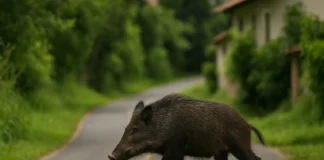 Porco-do-mato na estrada ou perto de casa os perigos e como reagir
