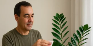 Quer a zamioculca com folhas brilhantes Veja como fazer a limpeza