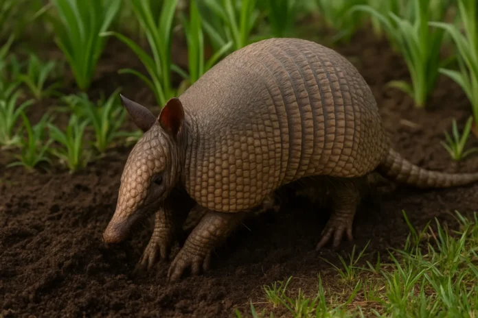 Tatu cavando o jardim Veja o que isso significa e como evitar danos