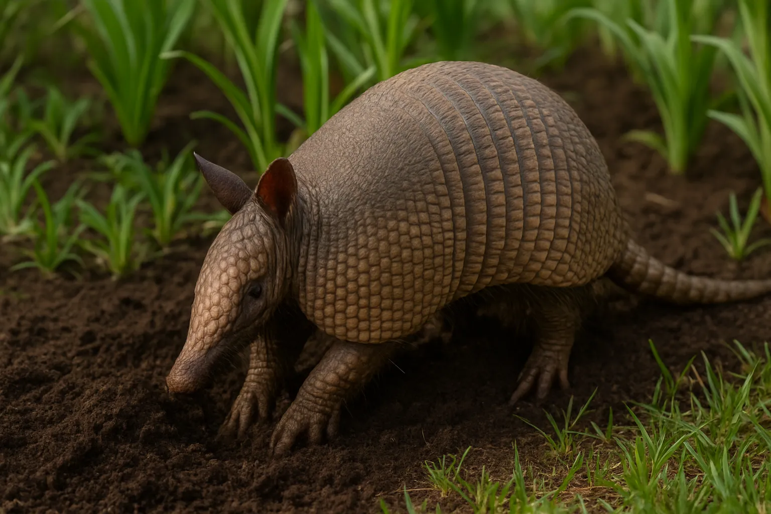 Tatu cavando o jardim? Veja o que isso significa e como evitar danos 2 Tatu cavando o jardim Veja o que isso significa e como evitar danos