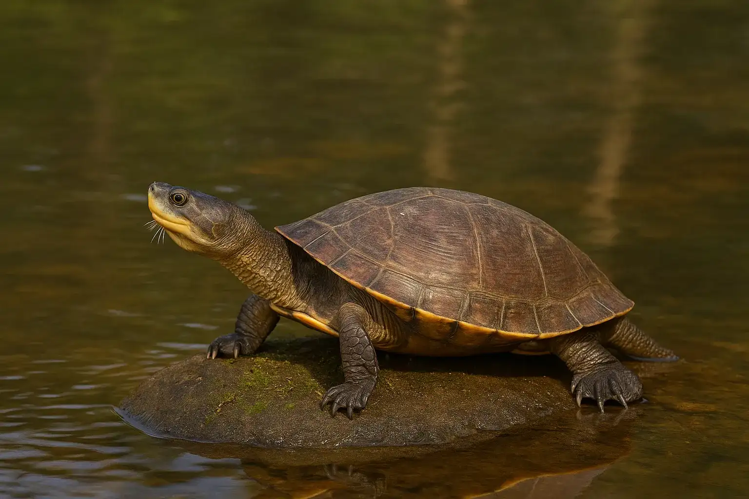 Veja 3 razões para proteger o cágado-de-barbicha agora mesmo