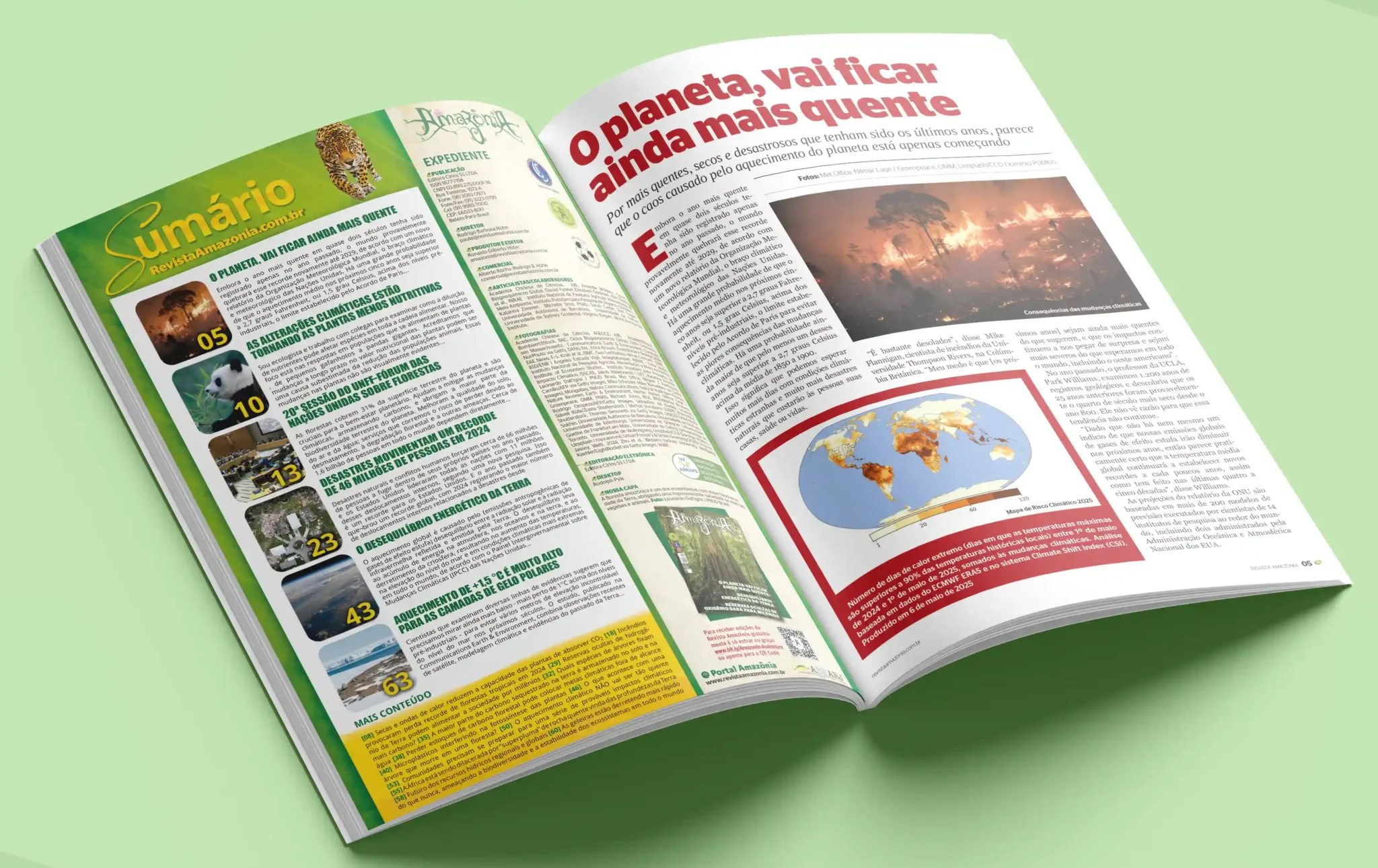 13245456456-scaled Amazônia, edição de junho/25 analisa os limites do planeta e o futuro da vida sob o calor extremo