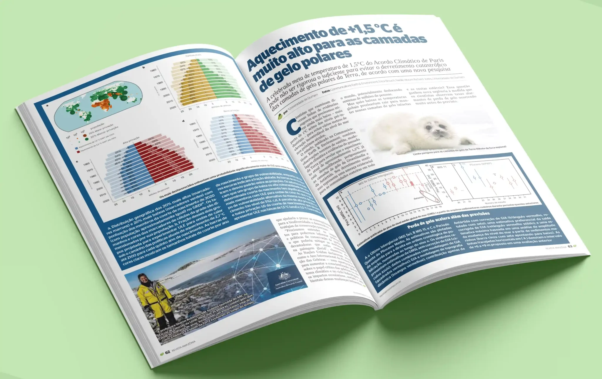  Amazônia, edição de junho/25 analisa os limites do planeta e o futuro da vida sob o calor extremo