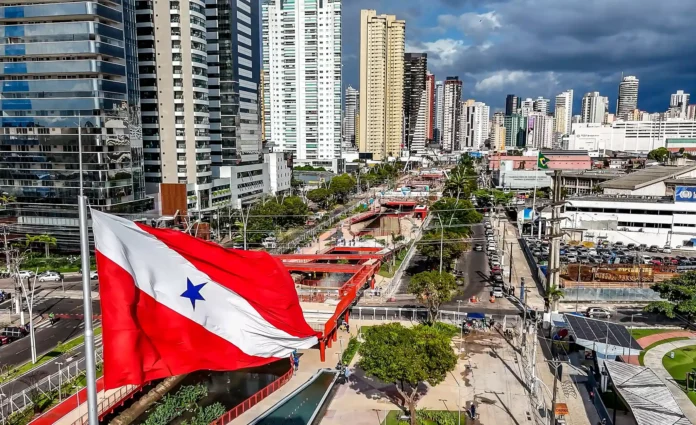 Obras para COP30 Brasil Amazônia, na Cidade de Belém, no Pará. Foto: Rafa Neddermeyer/COP30 Brasil Amazônia/PR