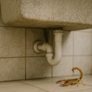 Escorpiões na lavanderia mude isso e faça com que fiquem longe da sua casa