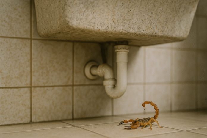 Escorpiões na lavanderia mude isso e faça com que fiquem longe da sua casa