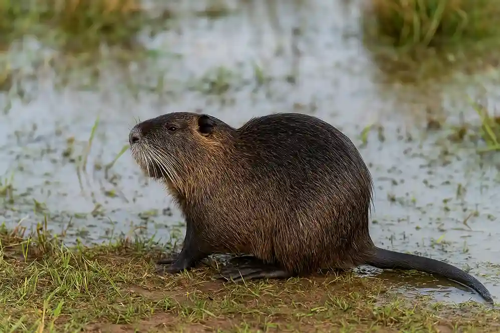 Esse roedor é confundido com rato, mas vive só em regiões alagadas 1 Esse roedor é confundido com rato, mas vive só em regiões alagadas