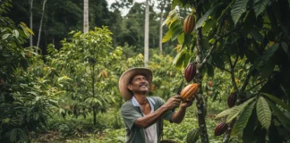 Descubra como o cultivo agroecológico do cacau na Amazônia impulsiona a economia verde, gera renda para comunidades e combate o desmatamento, protegendo nossa floresta.