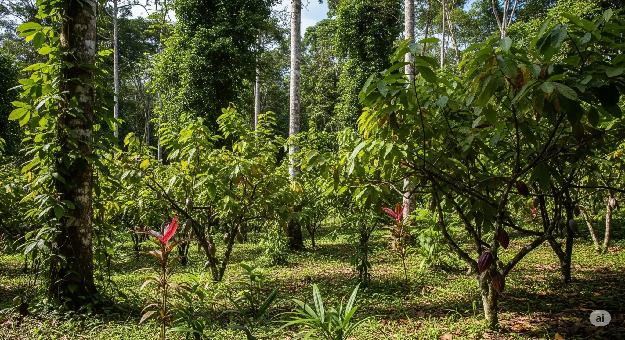 Descubra como o cultivo agroecológico do cacau na Amazônia impulsiona a economia verde, gera renda para comunidades e combate o desmatamento, protegendo nossa floresta.