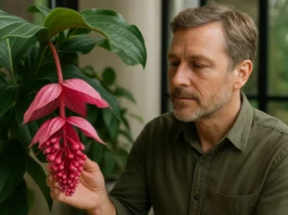 Medinilla magnifica a flor exótica que conquista à primeira vista