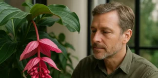 Medinilla magnifica a flor exótica que conquista à primeira vista