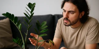 Minha zamioculca passou meses empacada até descobrir que o vaso estava sufocando as raízes